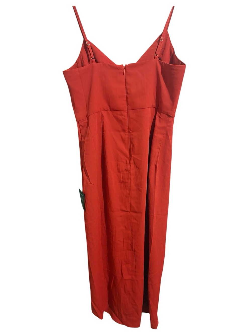 Lulus Red/Orange Dress - Picture 4 of 7
